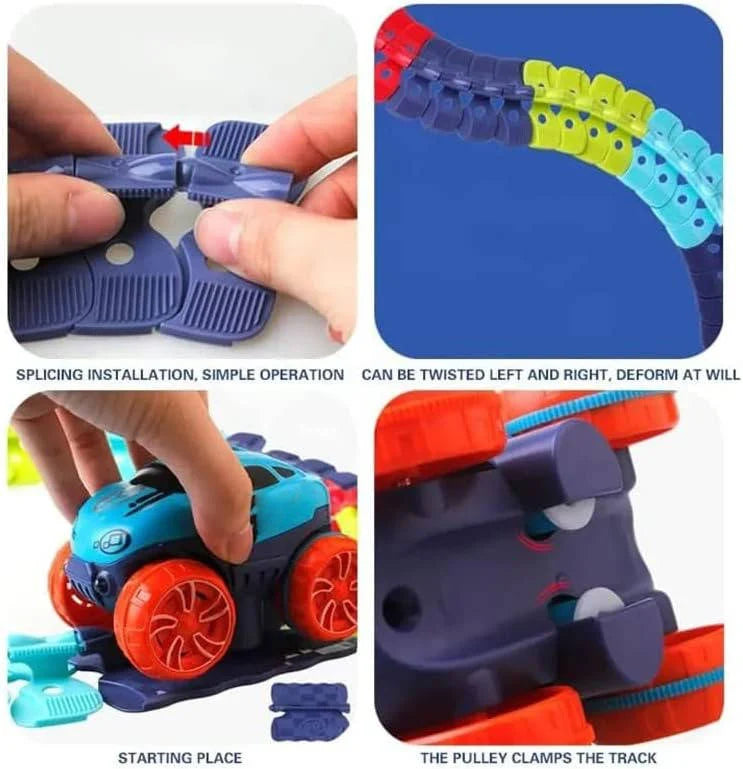 Kids Race Track Flexible & Modular USB-Rechargeable LED