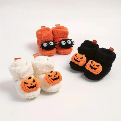Kids' Slippers Ankle-High Fleece-Lined Slip-On