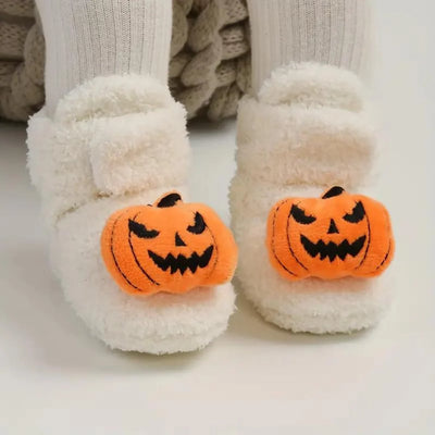 Kids' Slippers Ankle-High Fleece-Lined Slip-On