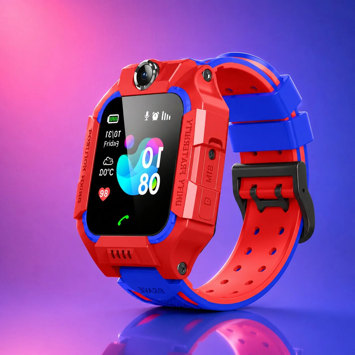 Kids Smartwatch GPS Tracking Calls & SOS