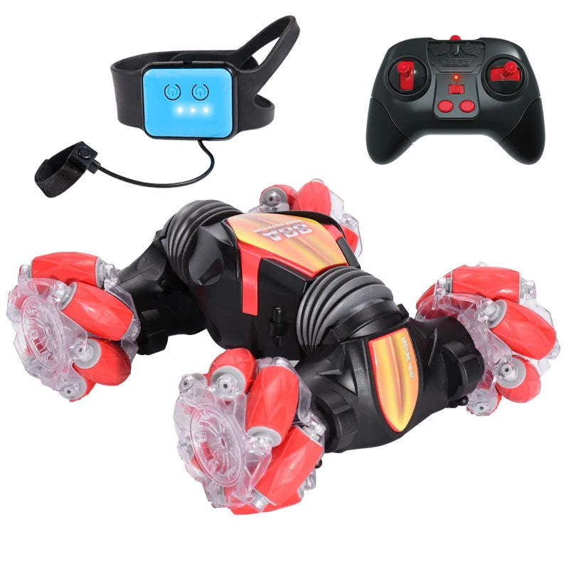 Kids Stunt Car Gesture Control 360° Spins LED Lights