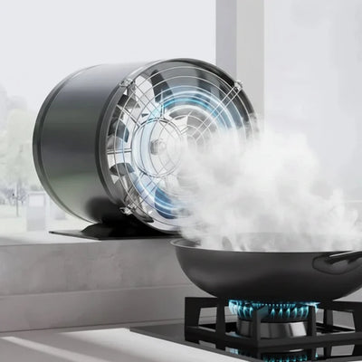 Kitchen Exhaust Fan Compact Quiet Wall/Window Mount