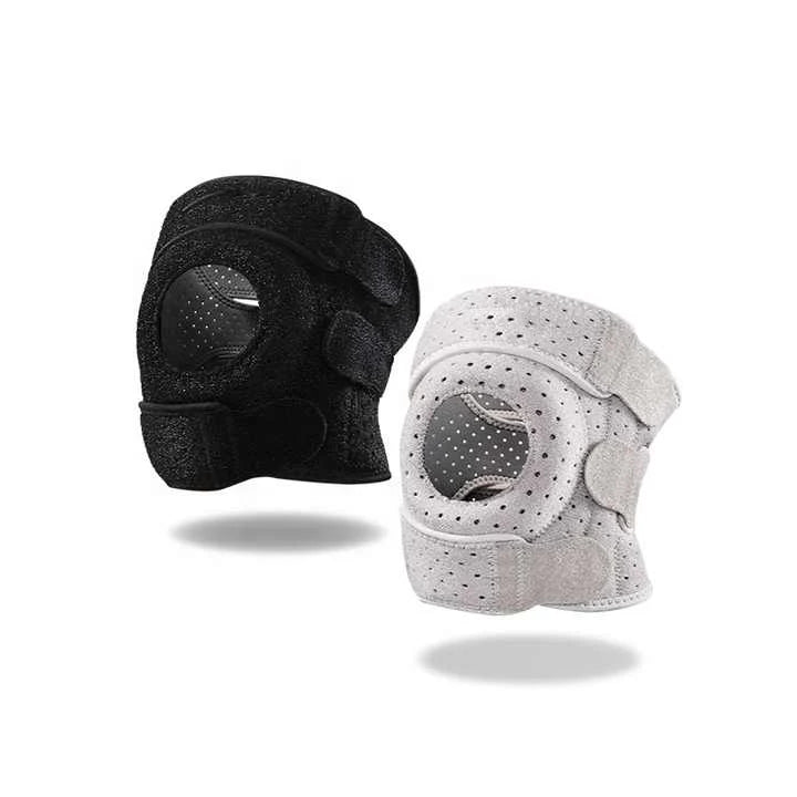 Knee Brace Open Patella Silicone Ring Adjustable Straps