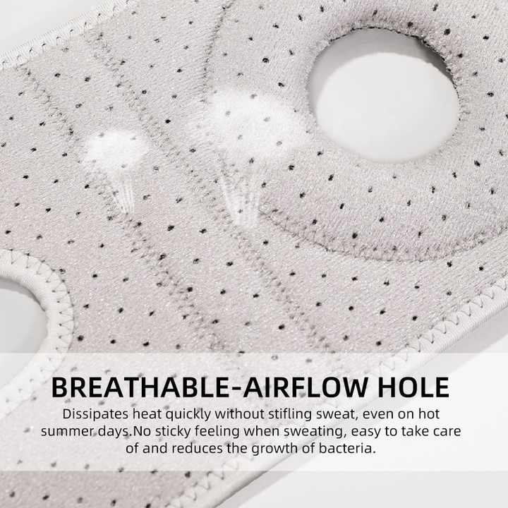 Knee Brace Open Patella Silicone Ring Adjustable Straps