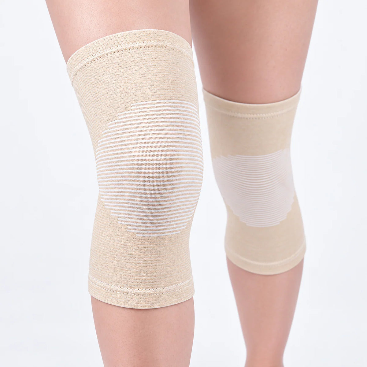 Knee Compression Sleeve Bamboo Fabric Breathable Flexible Support