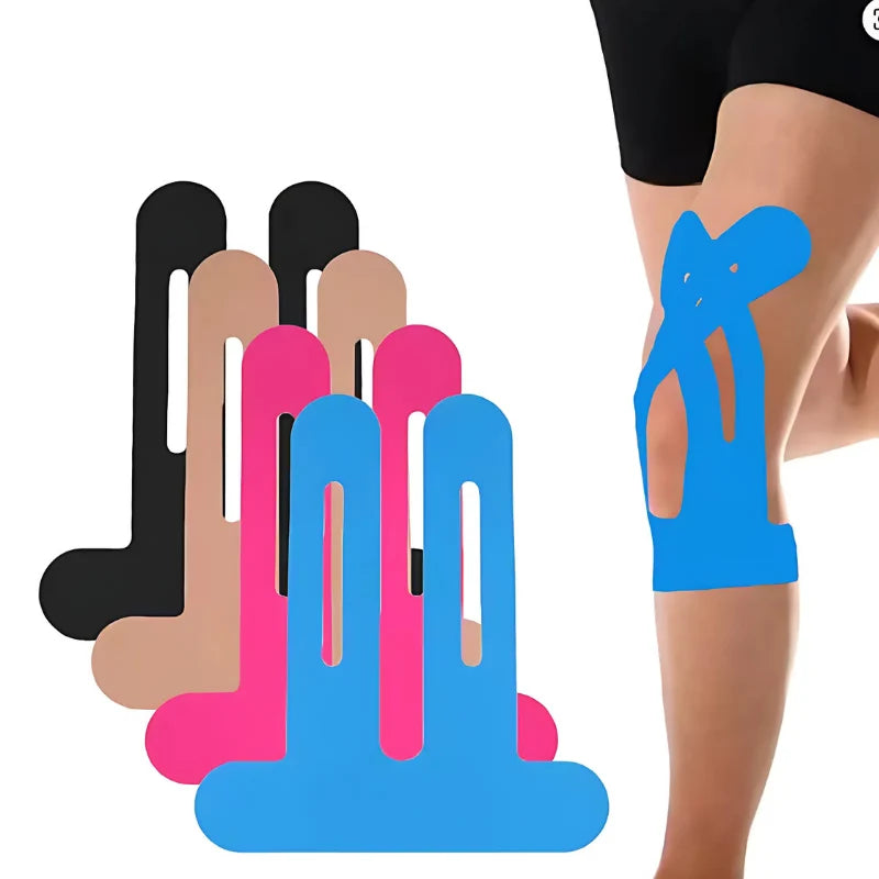 Knee Tape Stretchable Breathable Self-Adhesive & Non-Slip