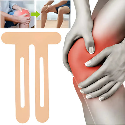 Knee Tape Stretchable Breathable Self-Adhesive & Non-Slip
