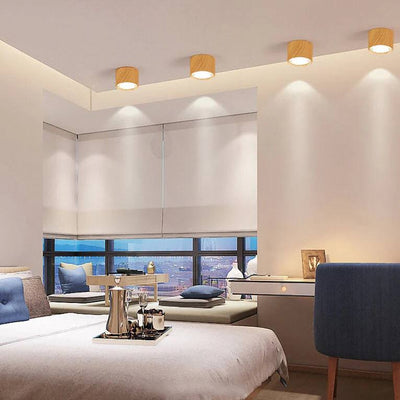 LED Ceiling Spotlight Adjustable Rotating Head Flush Mount