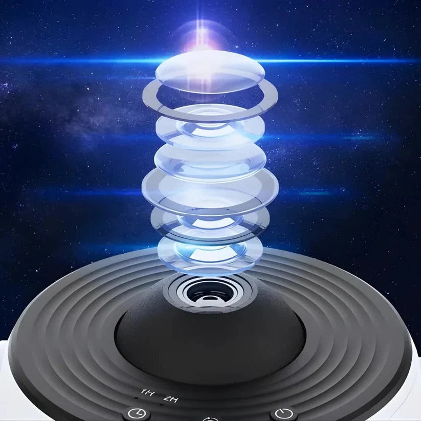 LED Film Disc Projector 13 Space Discs Silent Rotation