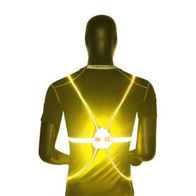 LED Safety Vest 360° Illumination Adjustable Fit & Weather-Resistant