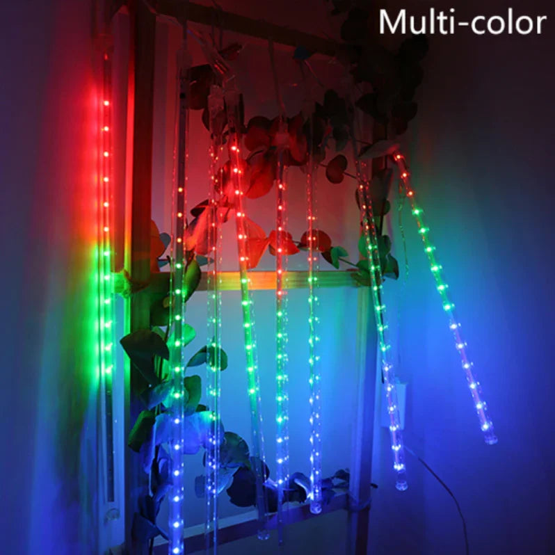 LED String Lights Cascading Snowfall Effect 144 LEDs