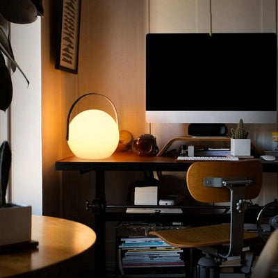 LED Table Lamp Remote & Dimmable USB-C Rechargeable Splash-Proof