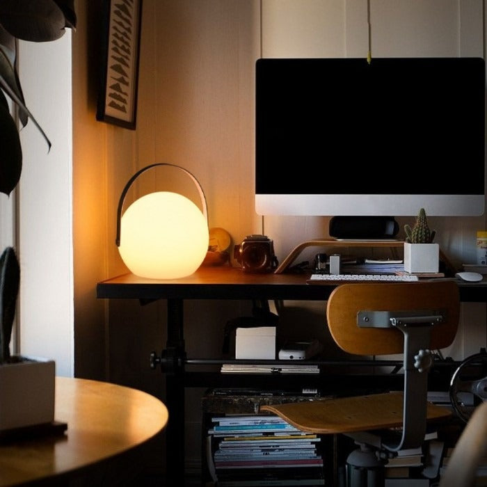 LED Table Lamp Remote & Dimmable USB-C Rechargeable Splash-Proof