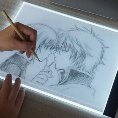 LED Tracing Tablet Ultra-Thin Adjustable Brightness USB-Powered