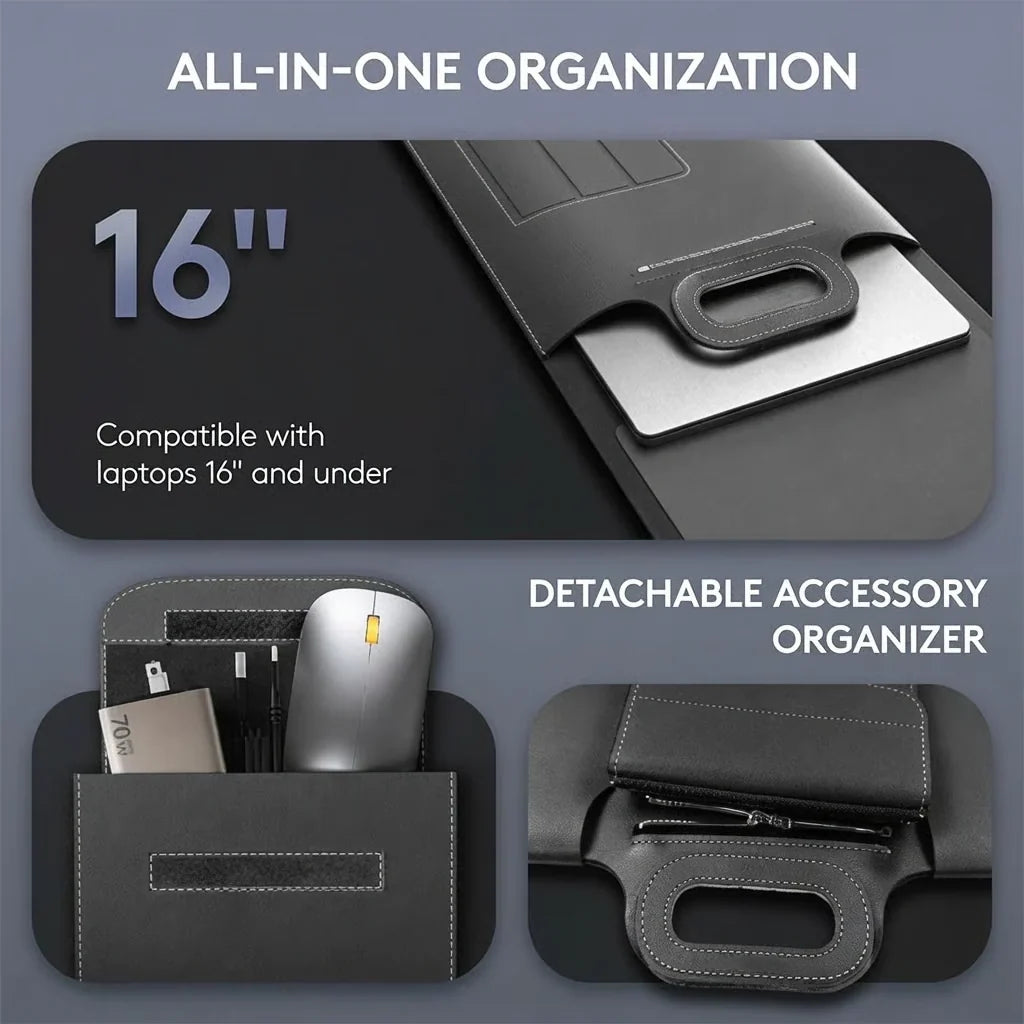 Laptop Bag Foldable 3-Device Wireless Charger & Integrated Laptop Stand