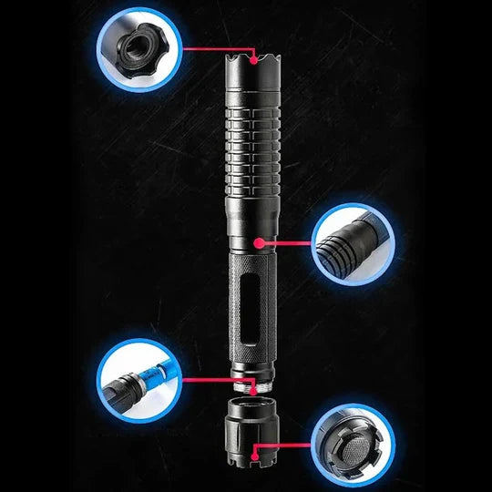 Laser Pointer Emergency Locator Battery-Free One-Touch