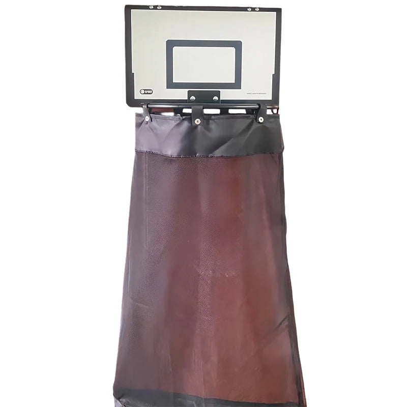 Laundry Basket Basketball Design Breathable Mesh Over The Door