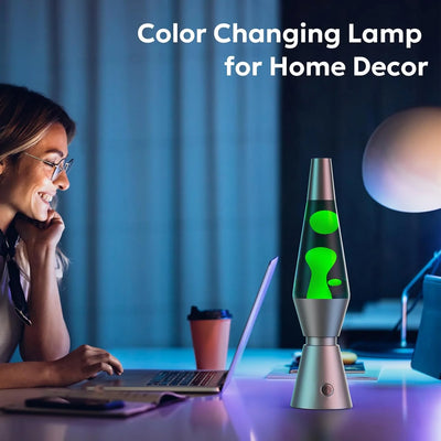 Lava Lamp 17-Color LED Remote Control