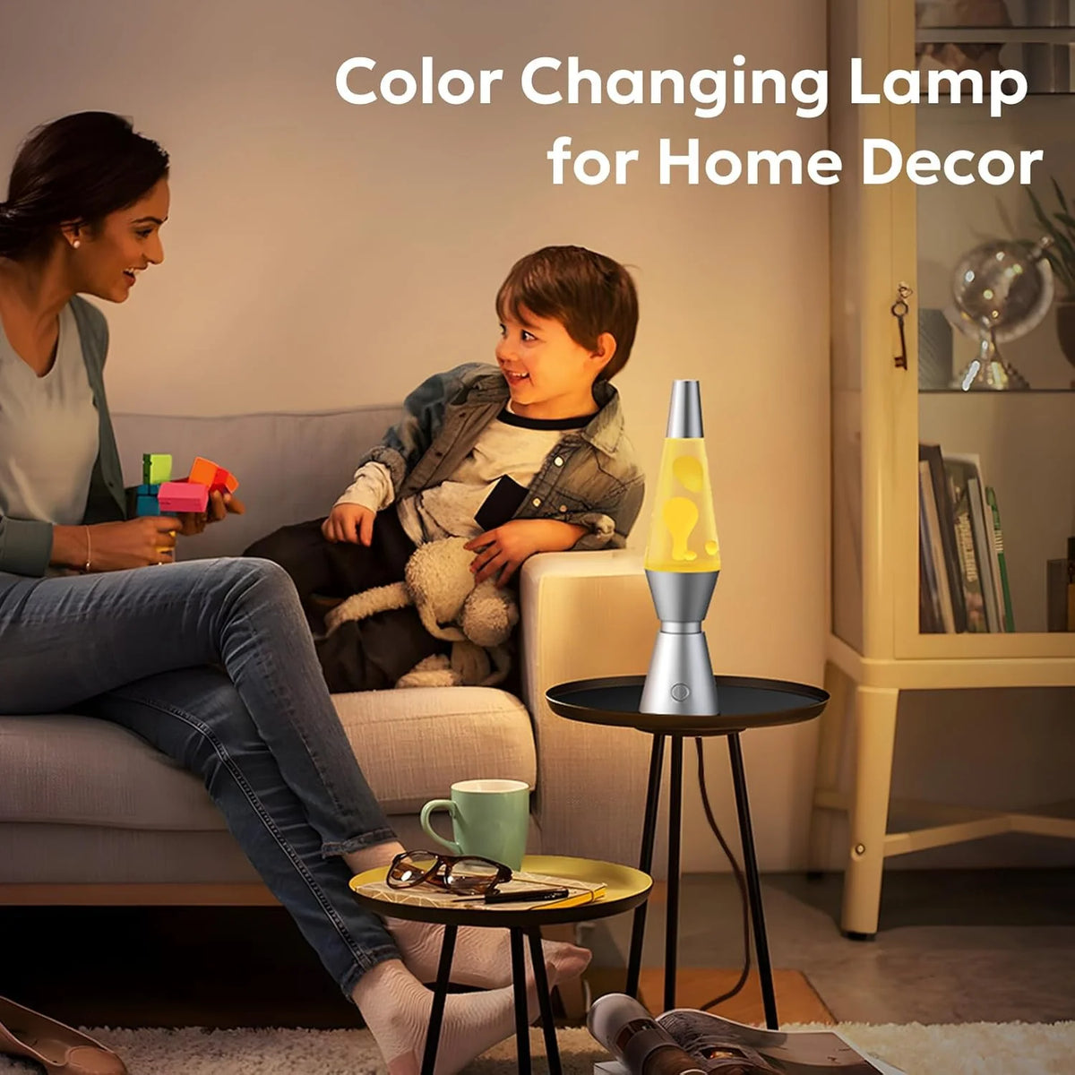 Lava Lamp 17-Color LED Remote Control