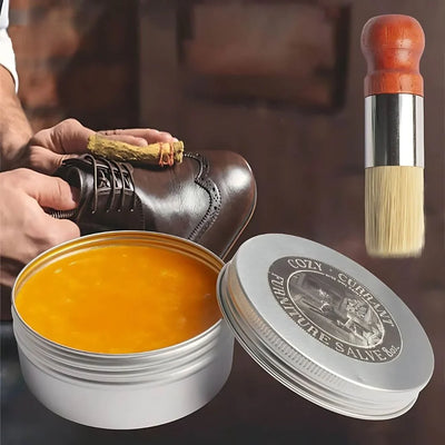 Leather Care Balm Colorless Restores Matte Shine