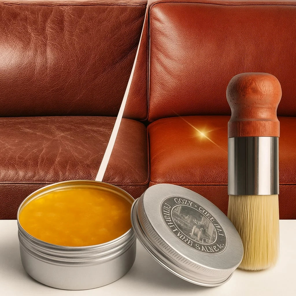 Leather Care Balm Colorless Restores Matte Shine
