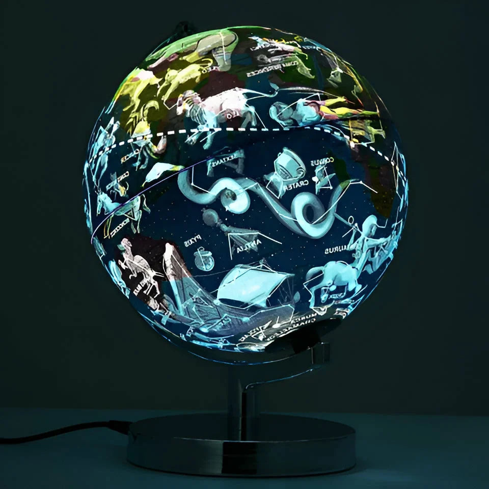 Levitating Globe 12 Constellation Modes & LED Night Light