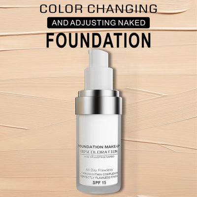 Liquid Foundation Tone-Adapting Full Coverage SPF 15 30ml