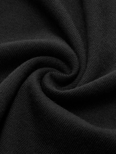 Long Sleeve Polo Shirt Cotton-Polyester Blend Contrast Binding