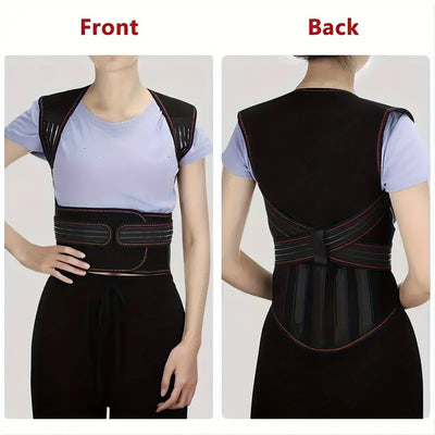 Lower Back Brace Adjustable Infrared Heat & 108 Magnets