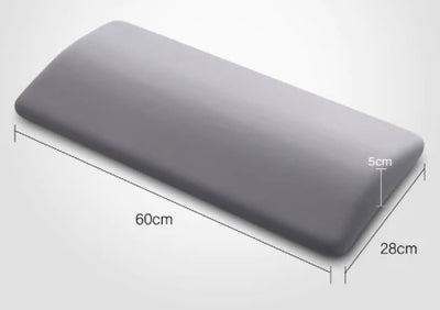 Lower Back Support Pillow Slow-Rebound Memory Foam Tapered Edge