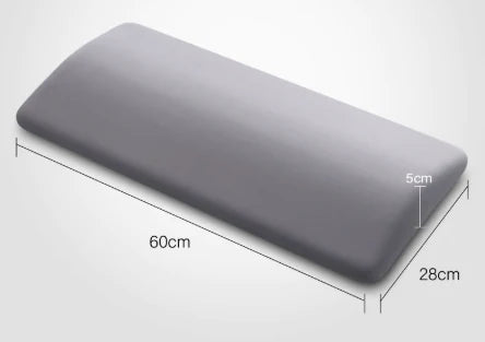 Lower Back Support Pillow Slow-Rebound Memory Foam Tapered Edge