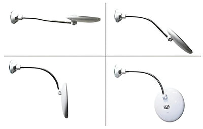 Makeup Mirror 10x Magnification LED Lighting Suction Base