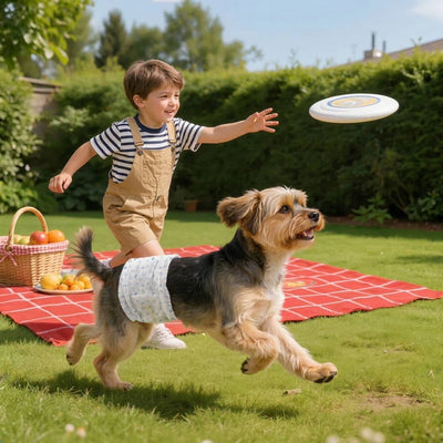 Male Dog Belly Band Leakproof Absorbent Wetness Indicator