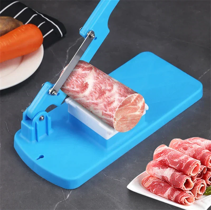 Manual Food Slicer Lever-Action Blade Stable Base