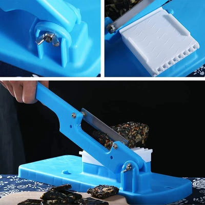 Manual Food Slicer Lever-Action Blade Stable Base