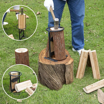 Manual Wood Splitter Cast Iron No Axe
