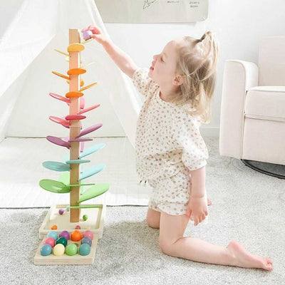 Marble Run 71 Cm Colorful Sound & Balls Included