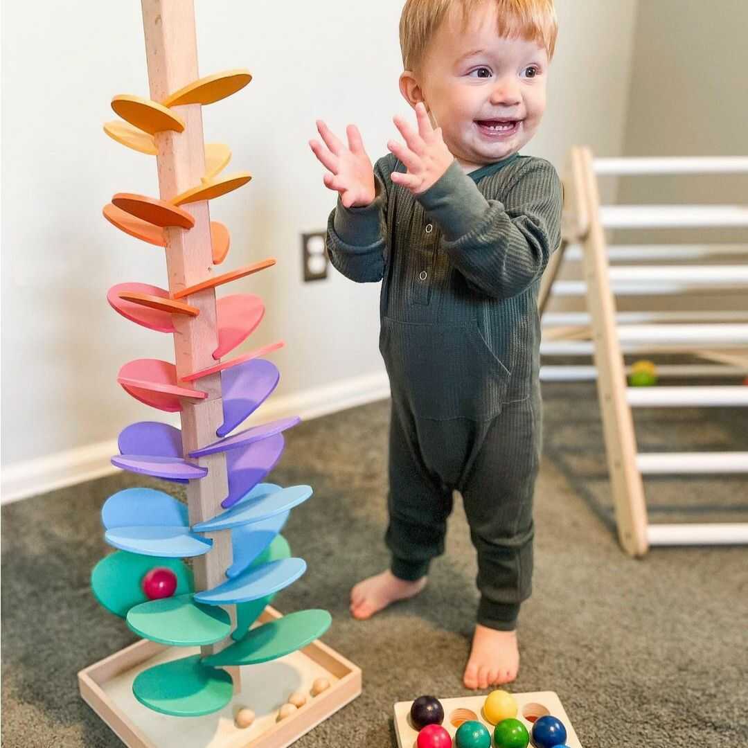 Marble Run 71 Cm Colorful Sound & Balls Included
