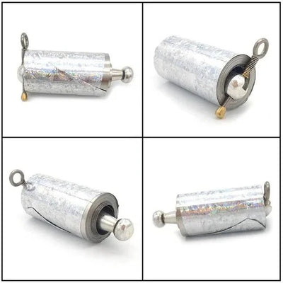 Martial Arts Staff Pocket Sized Balanced Silver