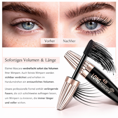 Mascara Fiber Formula Waterproof Clump-Free