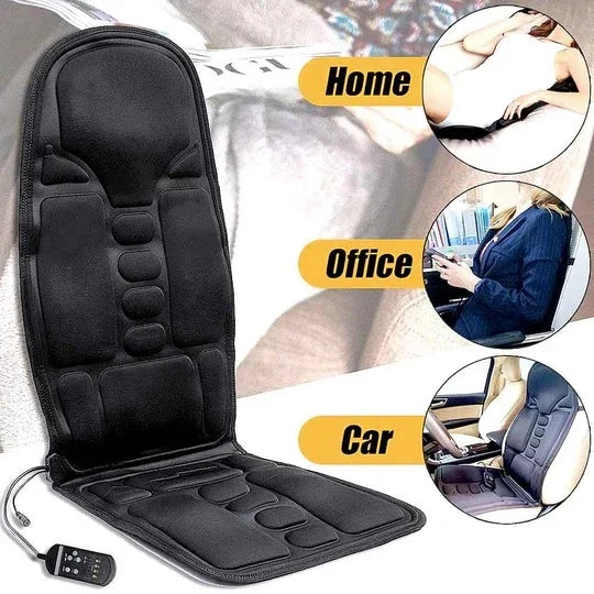 Massage Chair Pad 8 Modes Heat & Adjustable Intensity