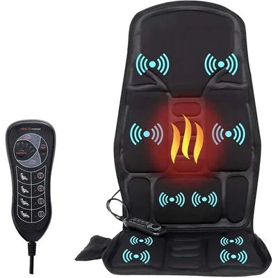 Massage Chair Pad 8 Modes Heat & Adjustable Intensity