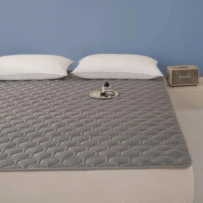 Mattress Pad Quilted Air-Channel Cooling Anti-Slip Backing