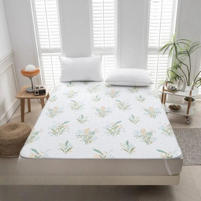 Mattress Pad Quilted Air-Channel Cooling Anti-Slip Backing