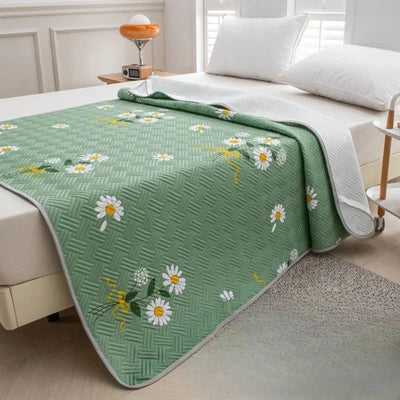Mattress Pad Quilted Air-Channel Cooling Anti-Slip Backing