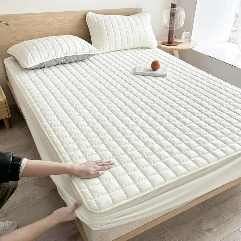 Mattress Protector Quilted Waterproof Fitted