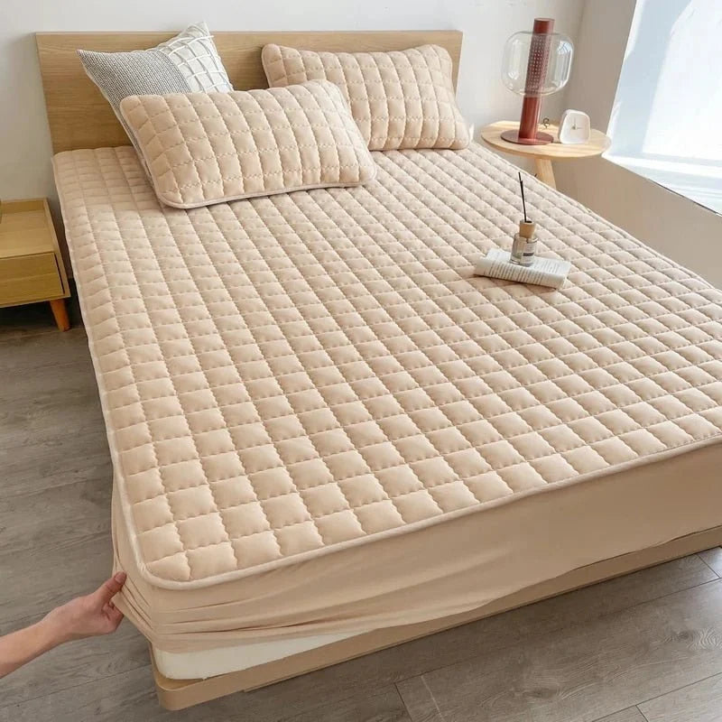 Mattress Protector Quilted Waterproof Fitted
