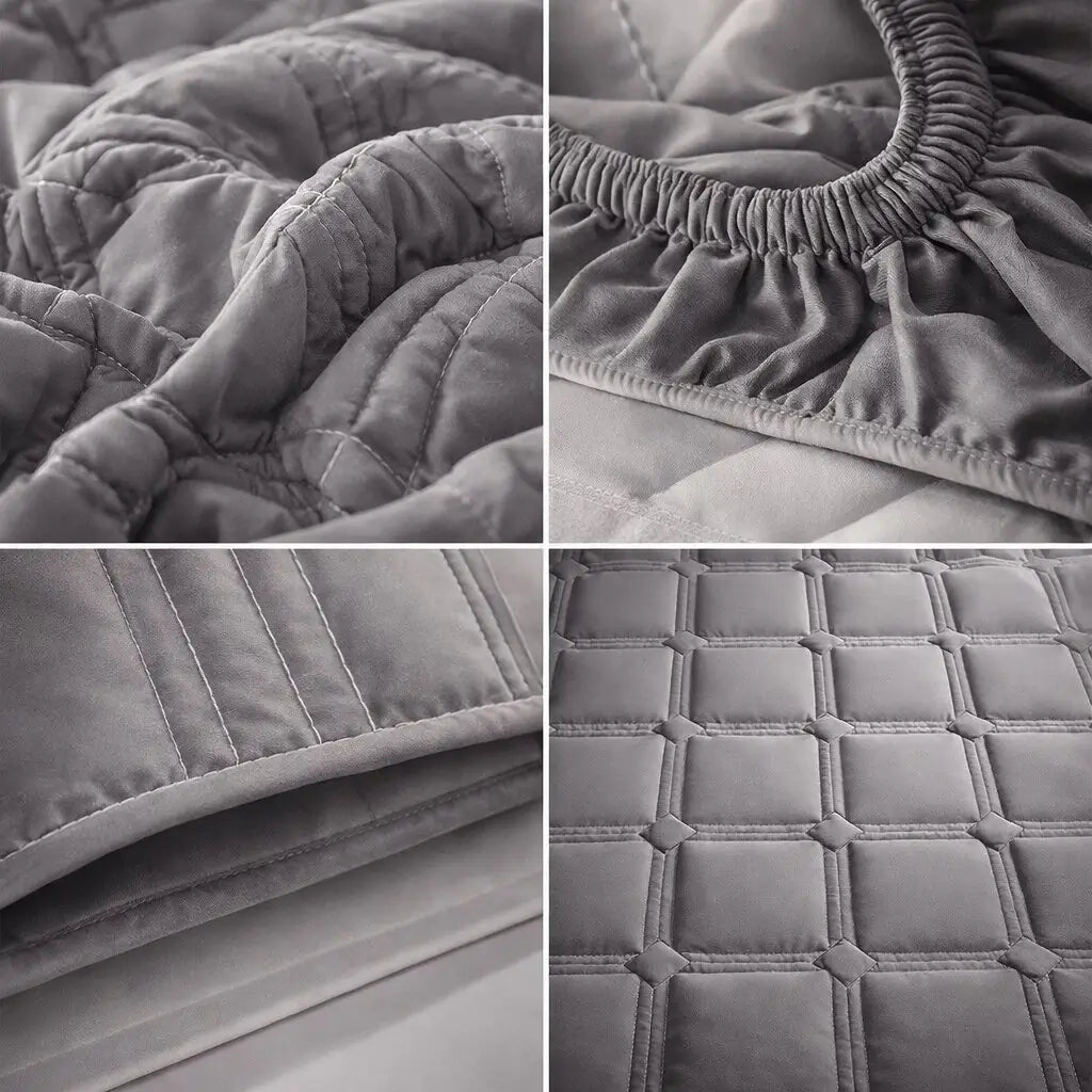 Mattress Protector Quilted Waterproof Fitted