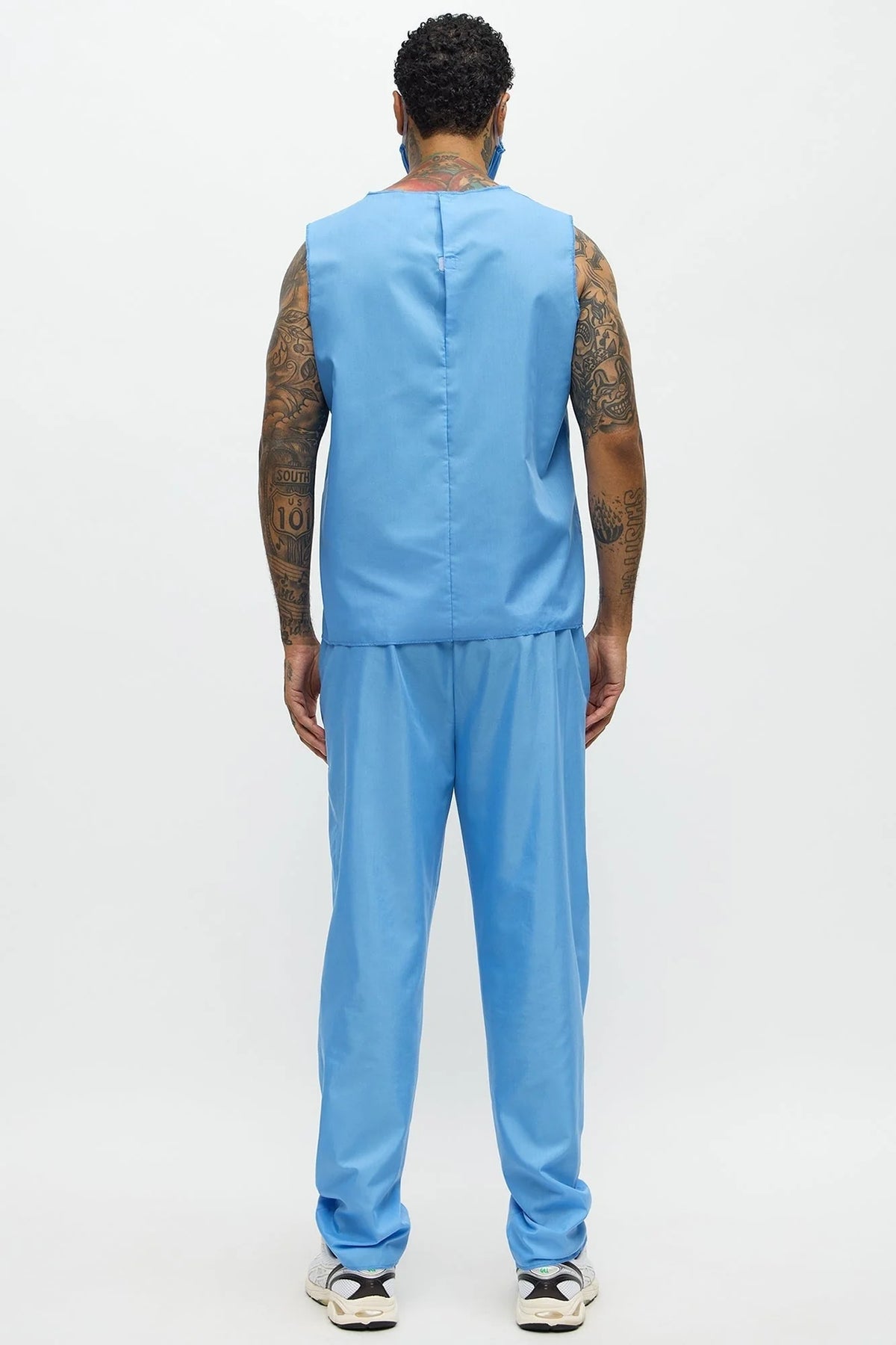Medical Scrub Costume Set Breathable Wrinkle-Resistant