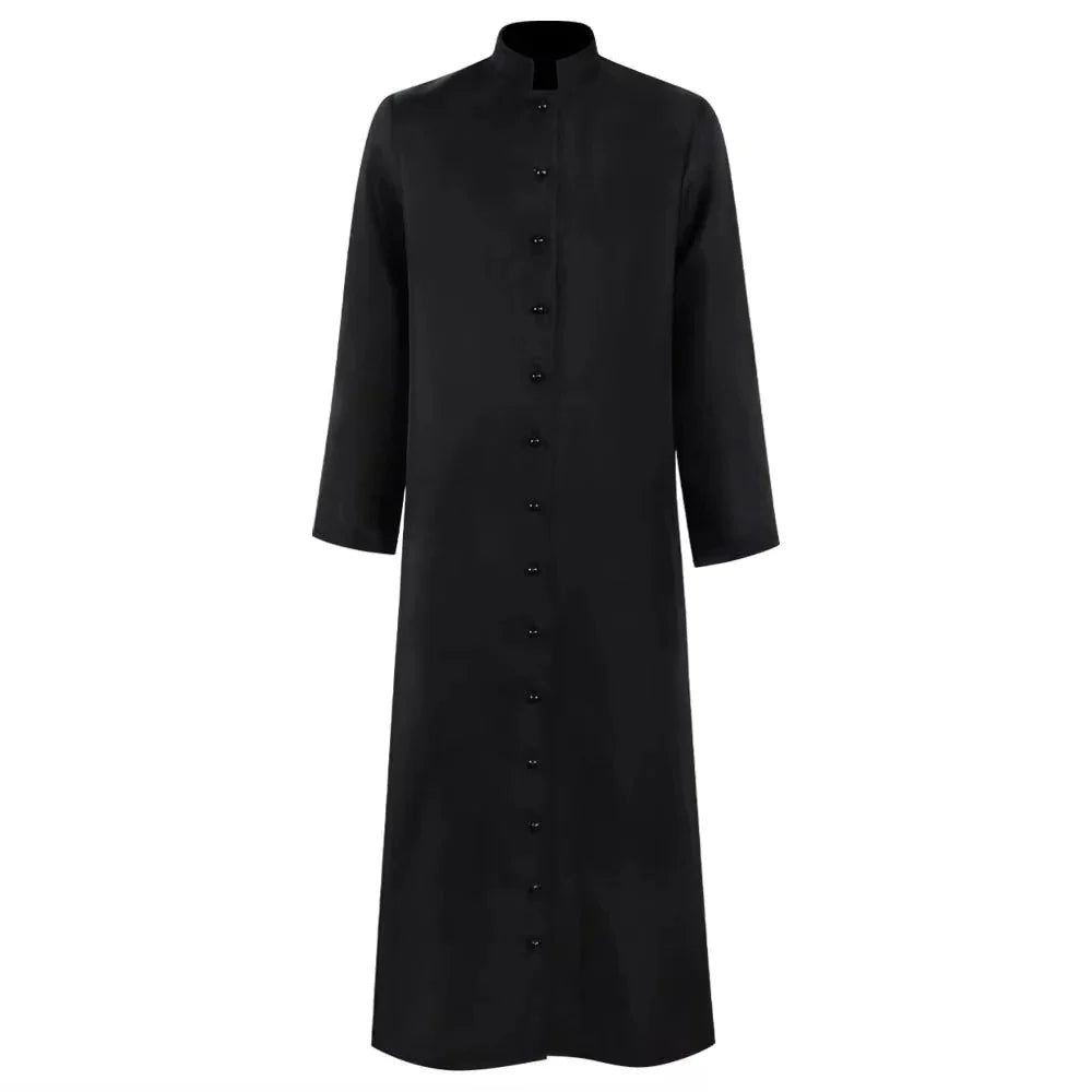 Medieval Costume Robe Full-Length Flowing Pull-On XS To 5XL